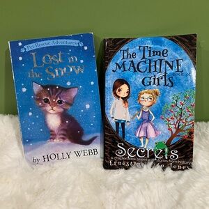 Children's Book Set - Lost in the Snow & The Time Machine Girls